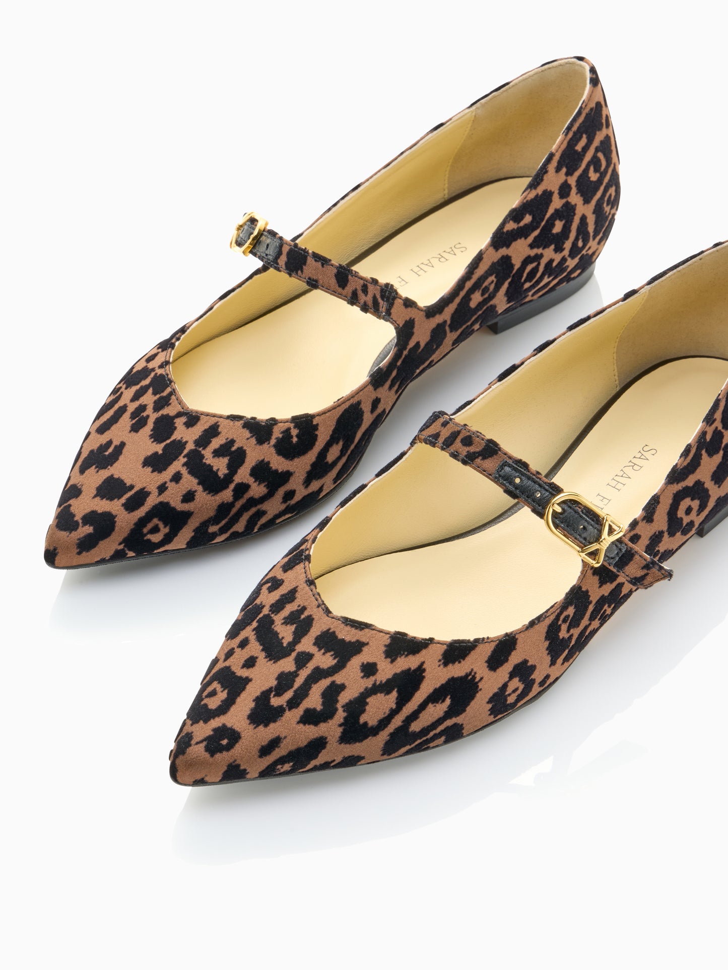 Runi in Leopard Burnout Velvet