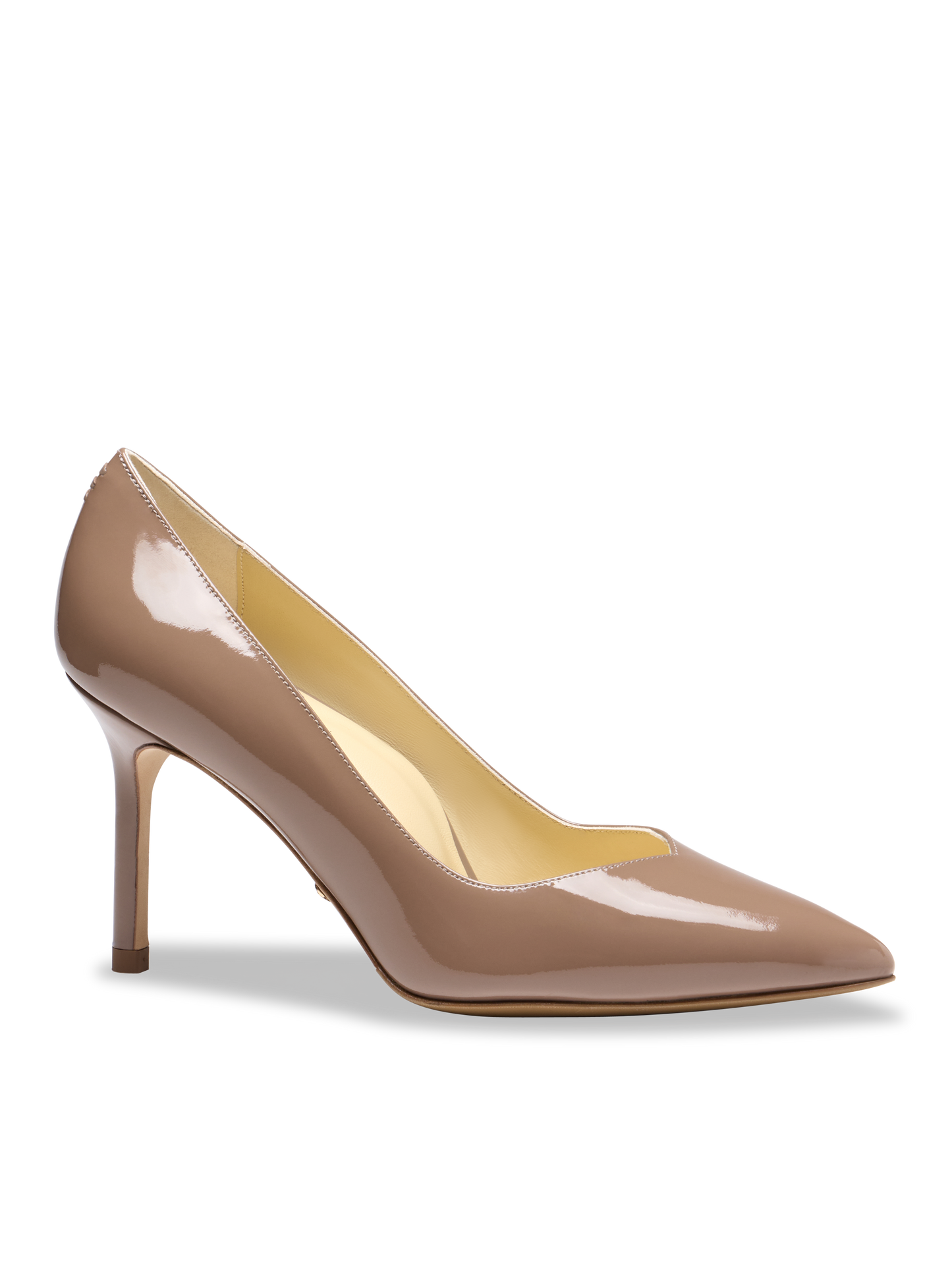 Perfect Pump 85 in Dusty Brown Patent