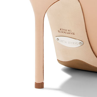 Sarah Flint steel rod stiletto shoe detail