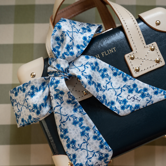 VIP Twilly in Blue Phlox Silk