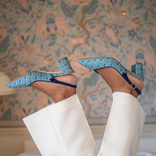 Emma Sling Balmoral Blue Fabric