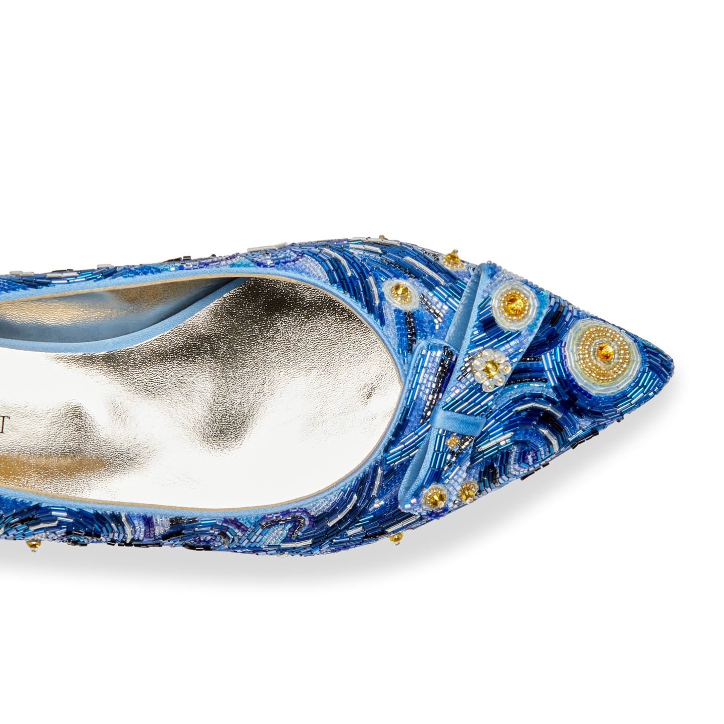 10mm Pointed Toe Starry Natalie Flat