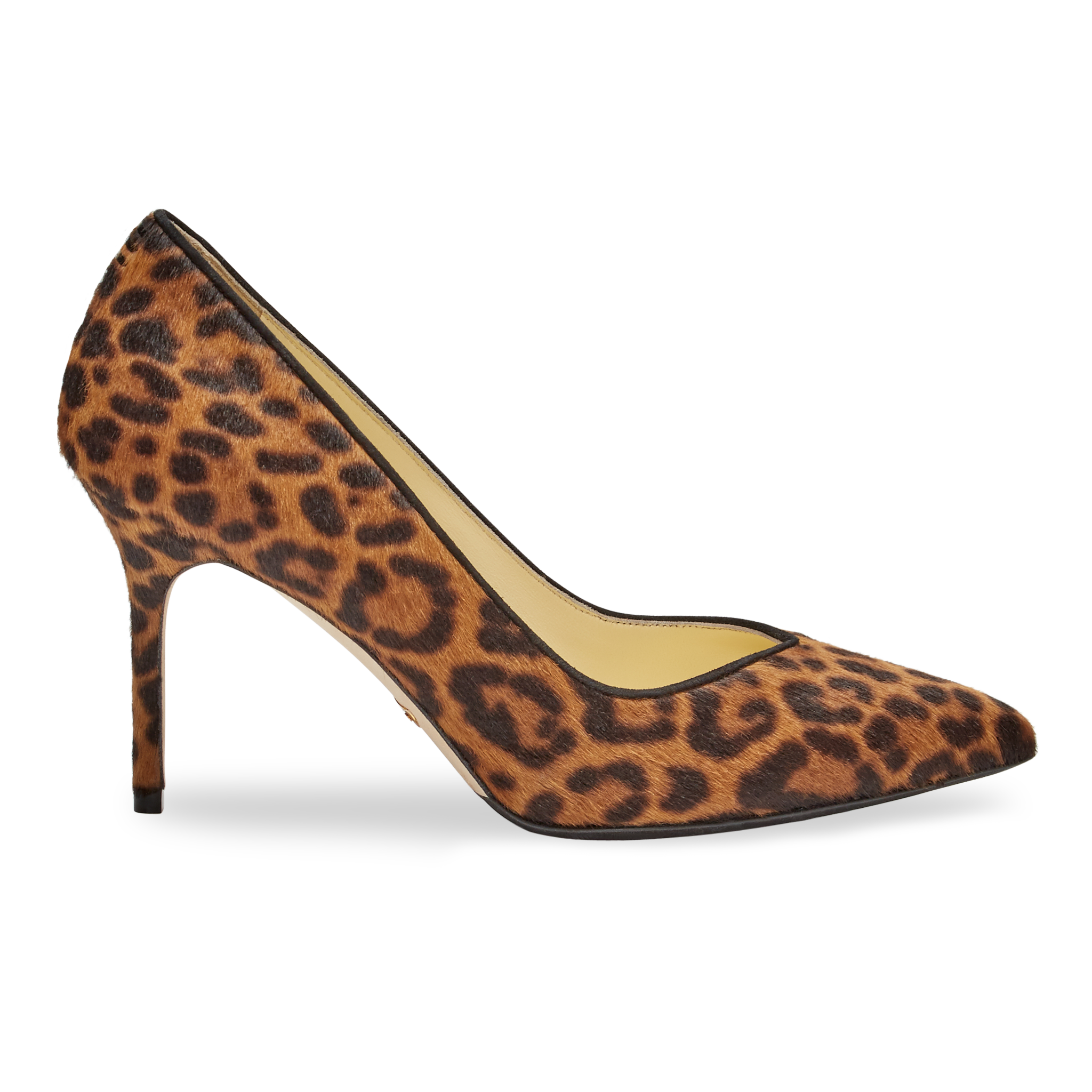 Leopard calf best sale hair pumps