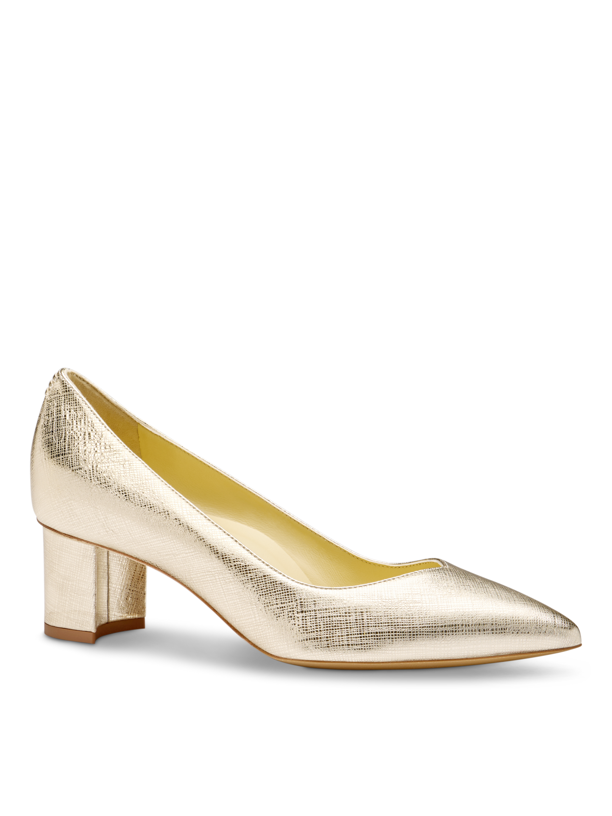 Perfect Emma IT 40.5 - US 9.5 / Gold Textured Saffiano Perfect Emma IT 40.5 - US 9.5 / Gold Textured Saffiano