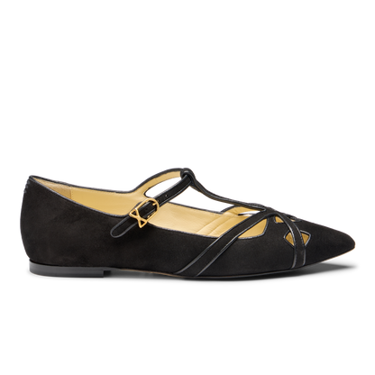 Perez in Black Suede