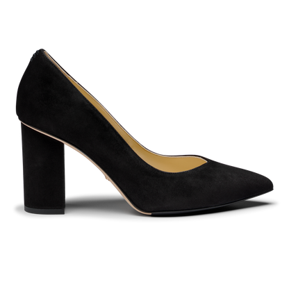 Perfect Emma 85 in Black Suede