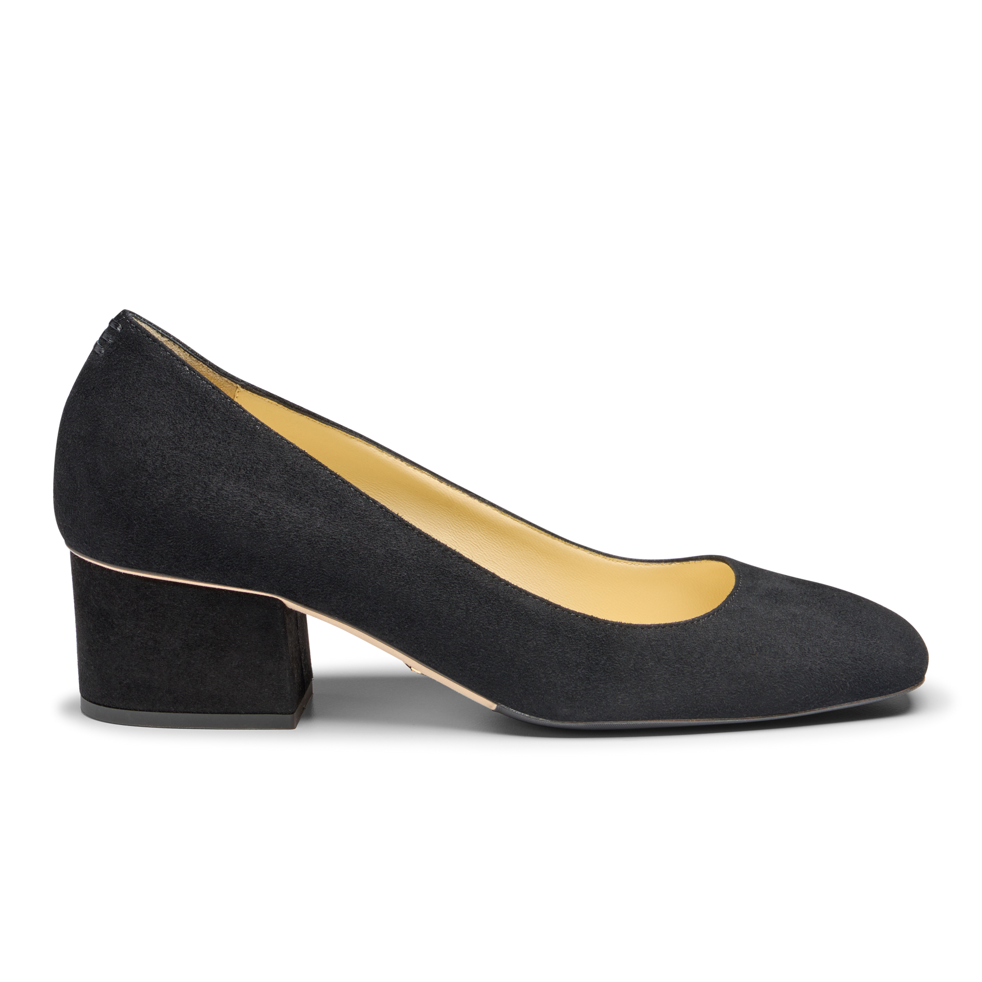 Perfect Stephanie 45 in Black Suede