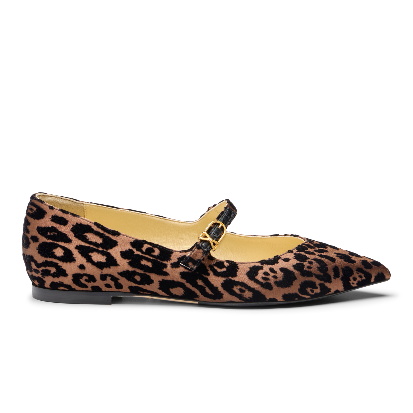 Runi in Leopard Burnout Velvet