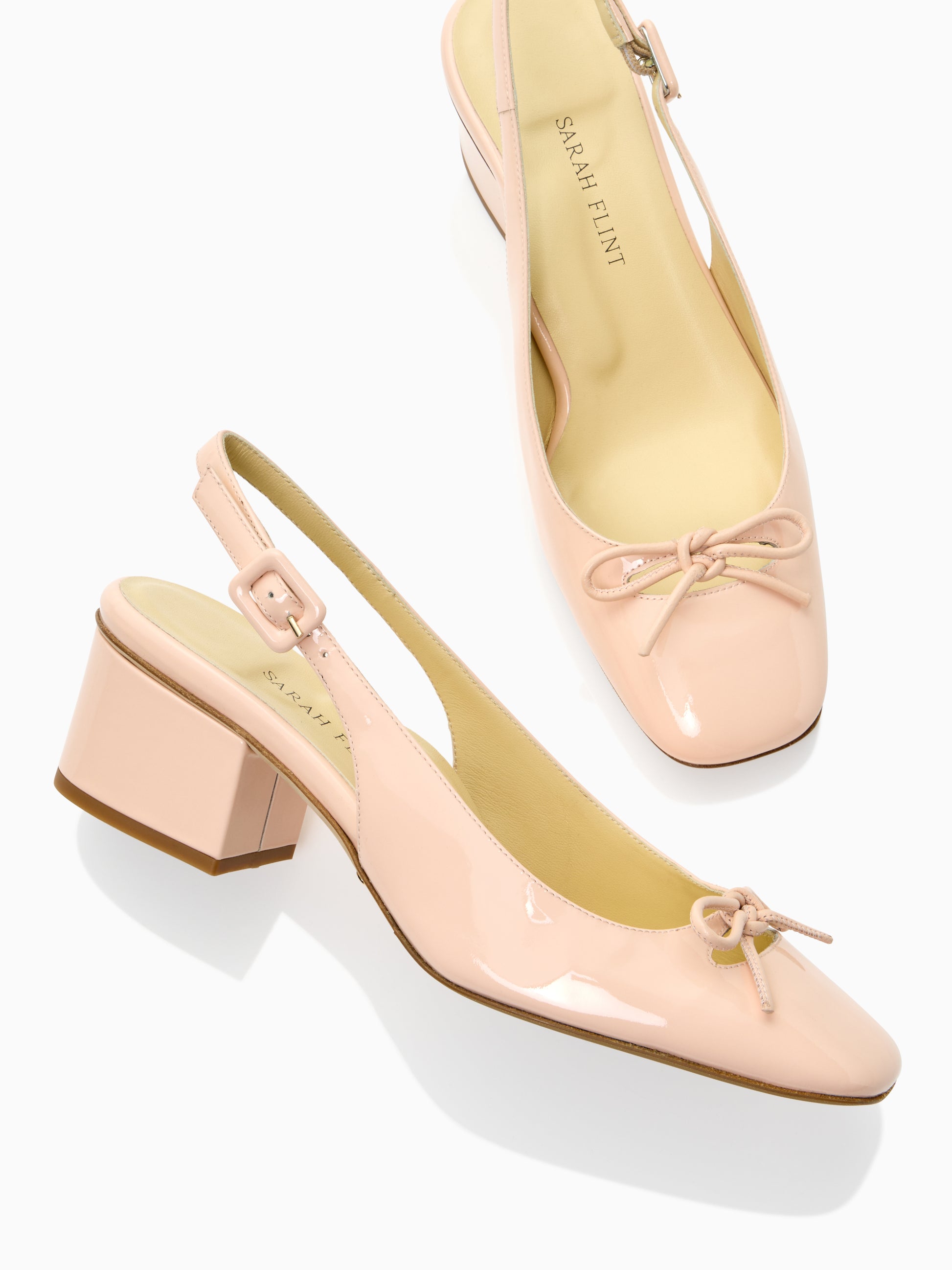 Perfect Kendra 45 in Light Pink Patent