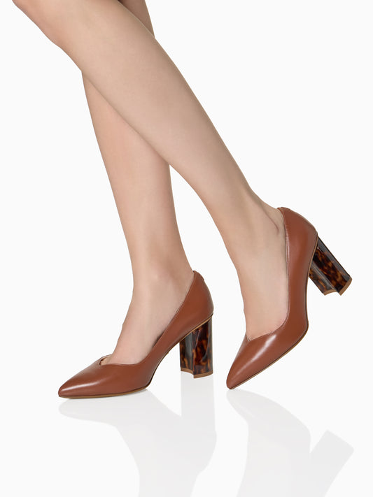 Perfect Emma 85 in Cognac Calf