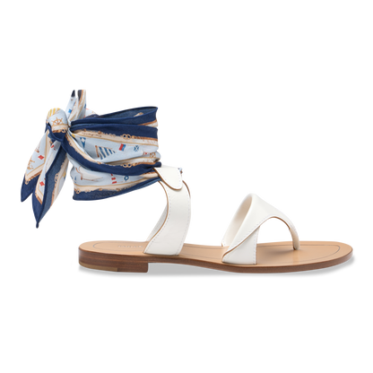 Beetle Cat Grear Ties in Blue Nautical Silk