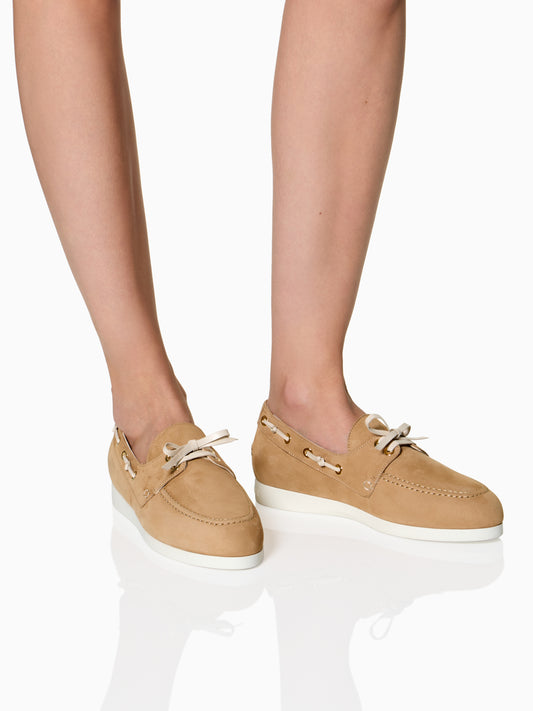 Boat Shoe in Sandstone Nubuck