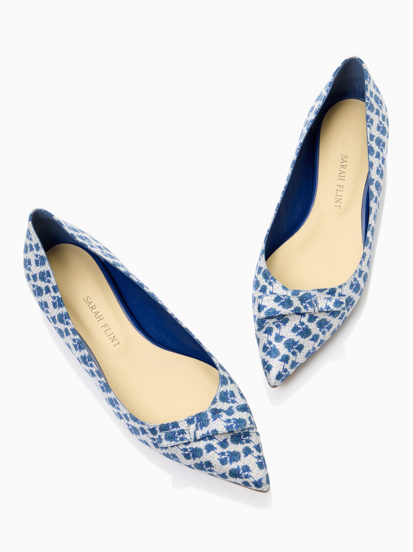 Natalie in Hydrangea Blue Silk