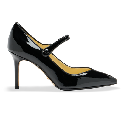 Perfect Mary Jane Pump 85 in Black Patent