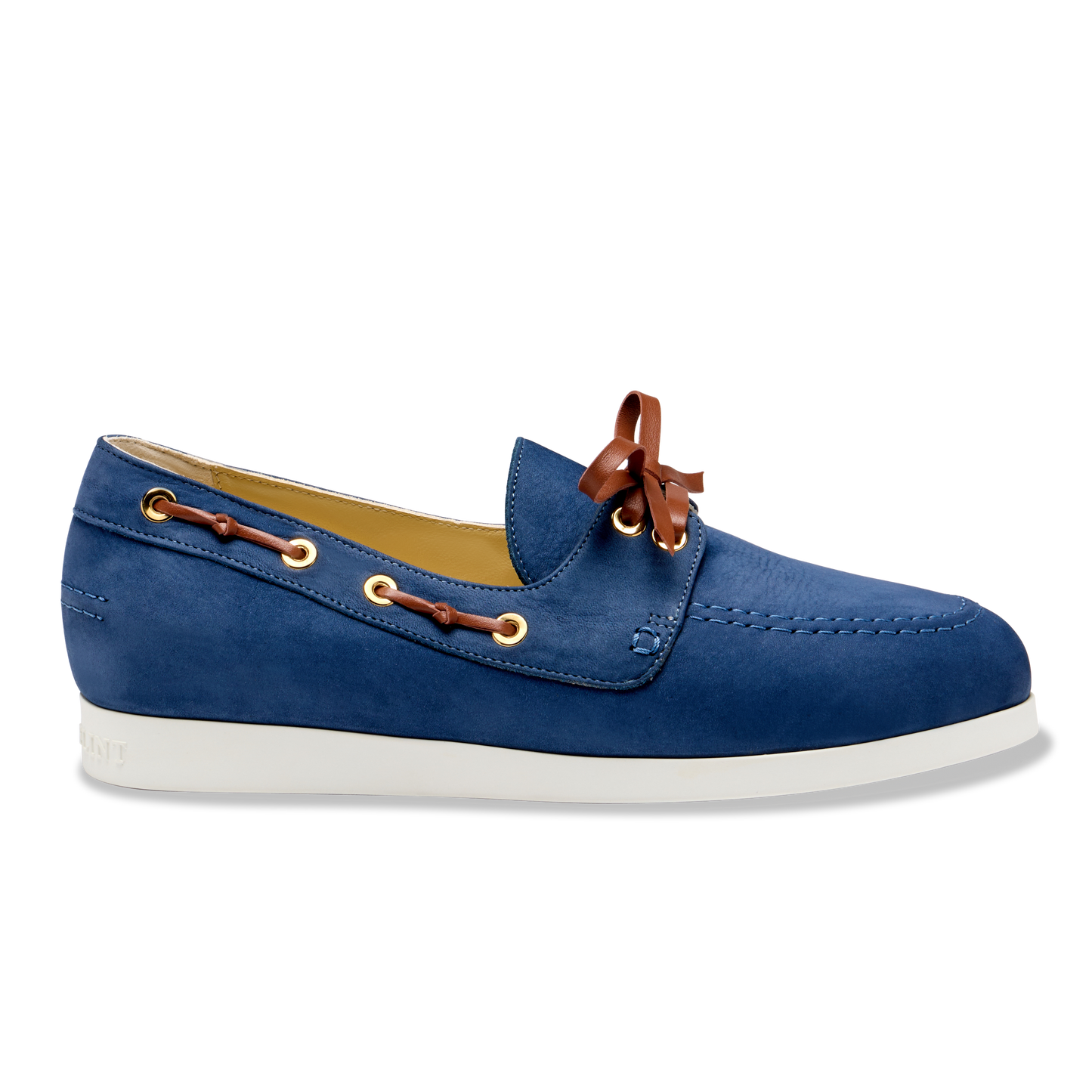 Boat Shoe in Dusty Blue Nubuck