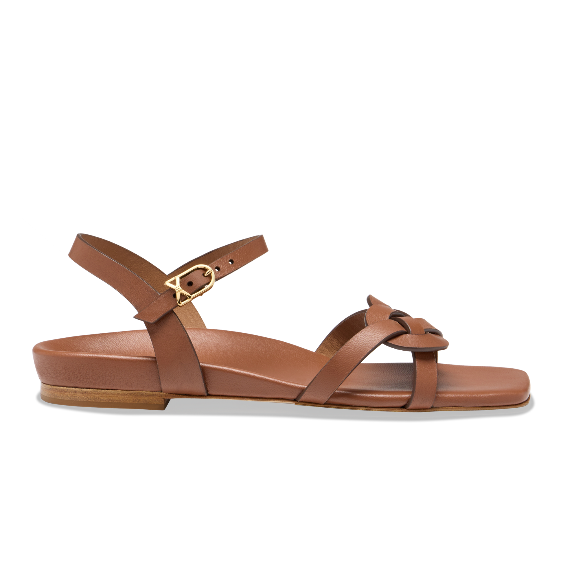 Perfect Dawn Sandal in Cognac Calf