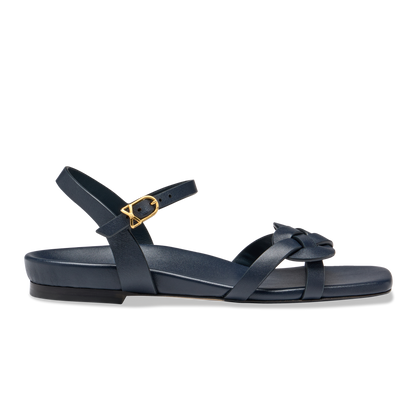 Perfect Dawn Sandal in Navy Nappa
