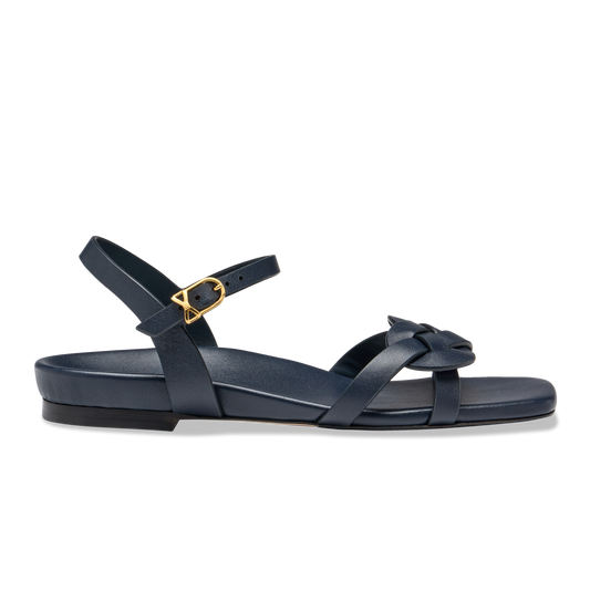 Perfect Dawn Sandal in Navy Nappa