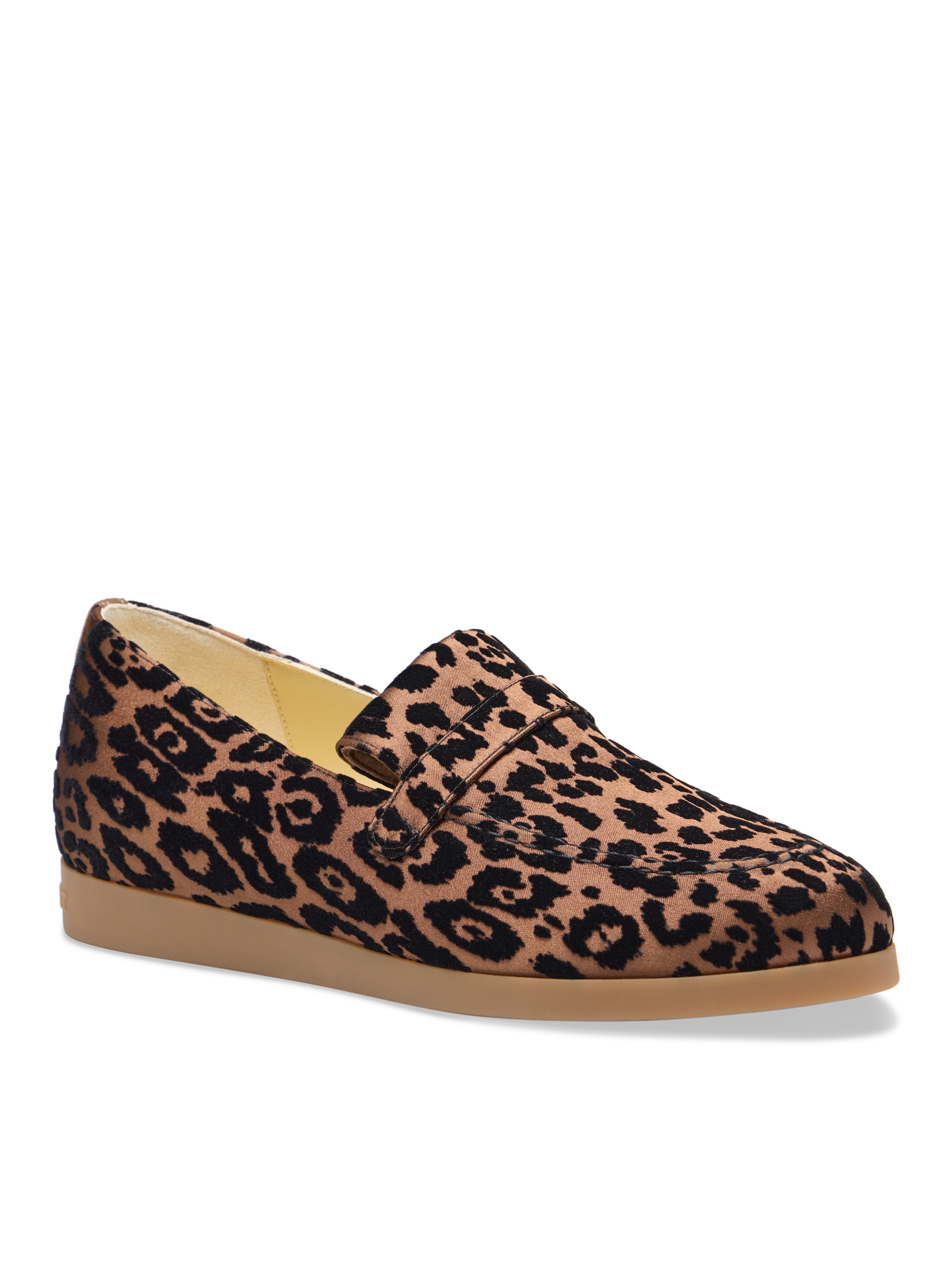Alysia Sneaker in Leopard Burnout Velvet