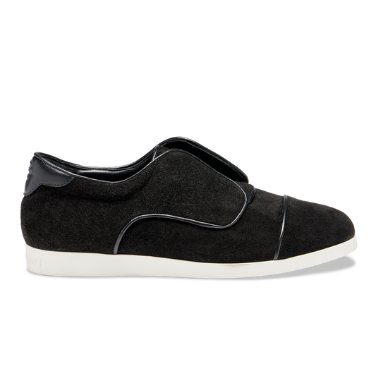 Crosstown Sneaker in Black Crosta
