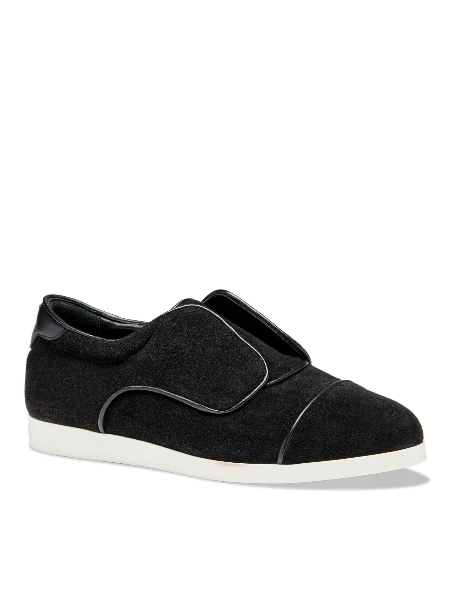 Crosstown Sneaker in Black Crosta