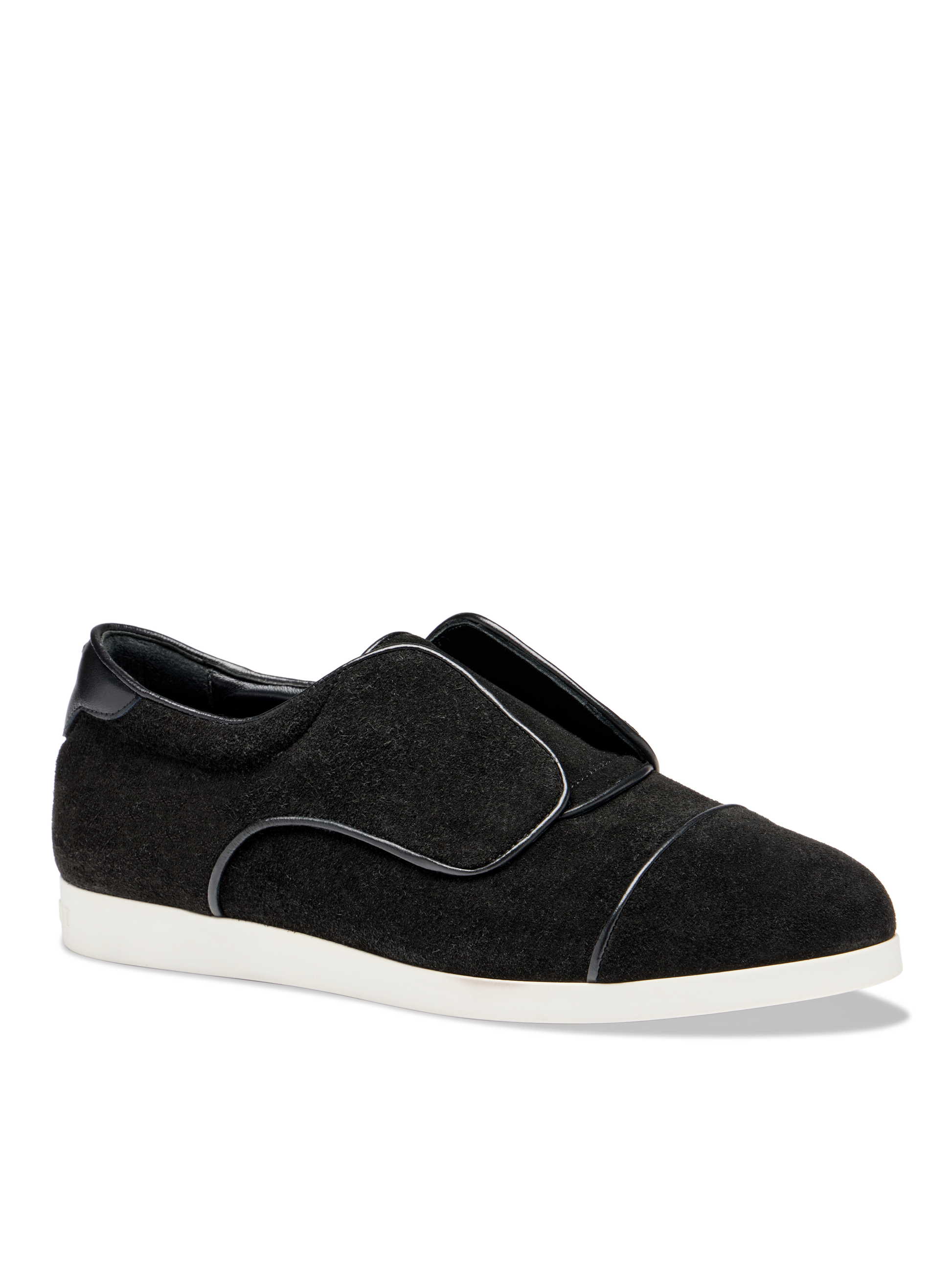 Crosstown Sneaker in Black Crosta