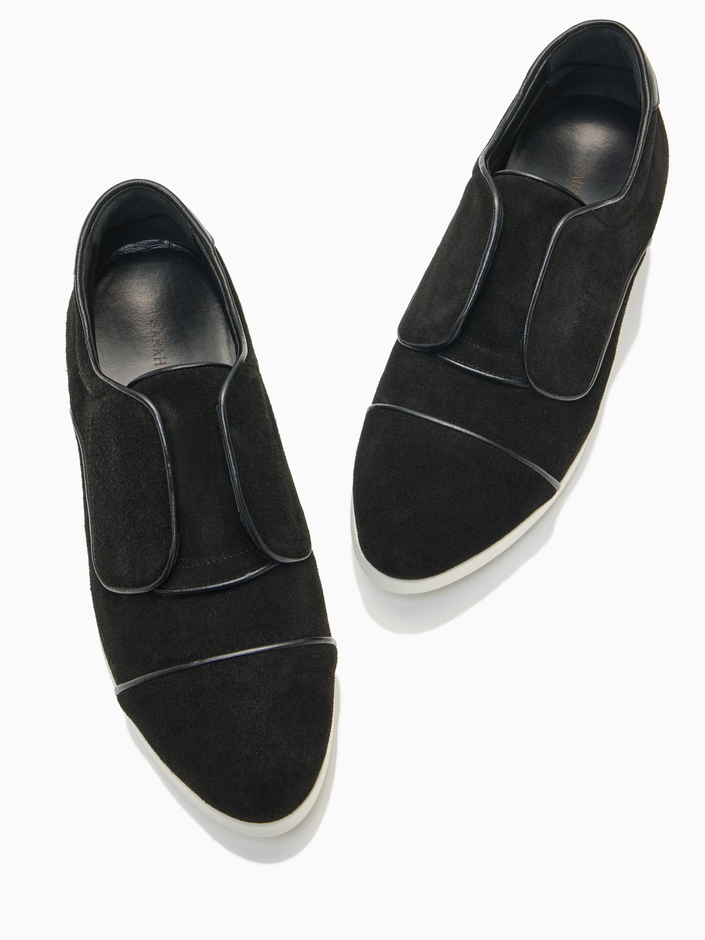 Crosstown Sneaker in Black Crosta