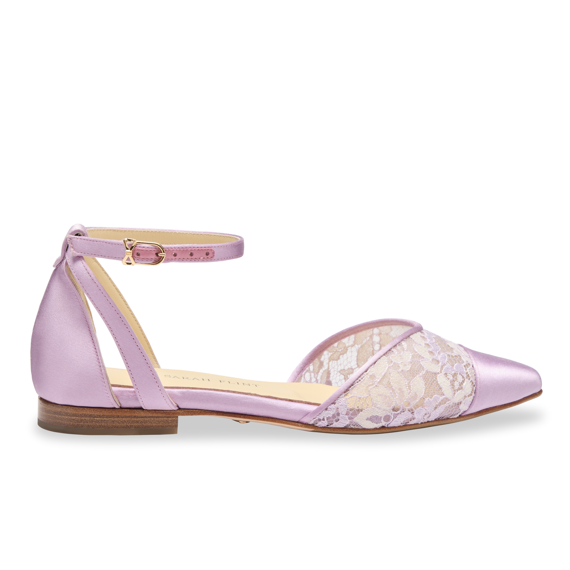 Mauve satin shoes sales