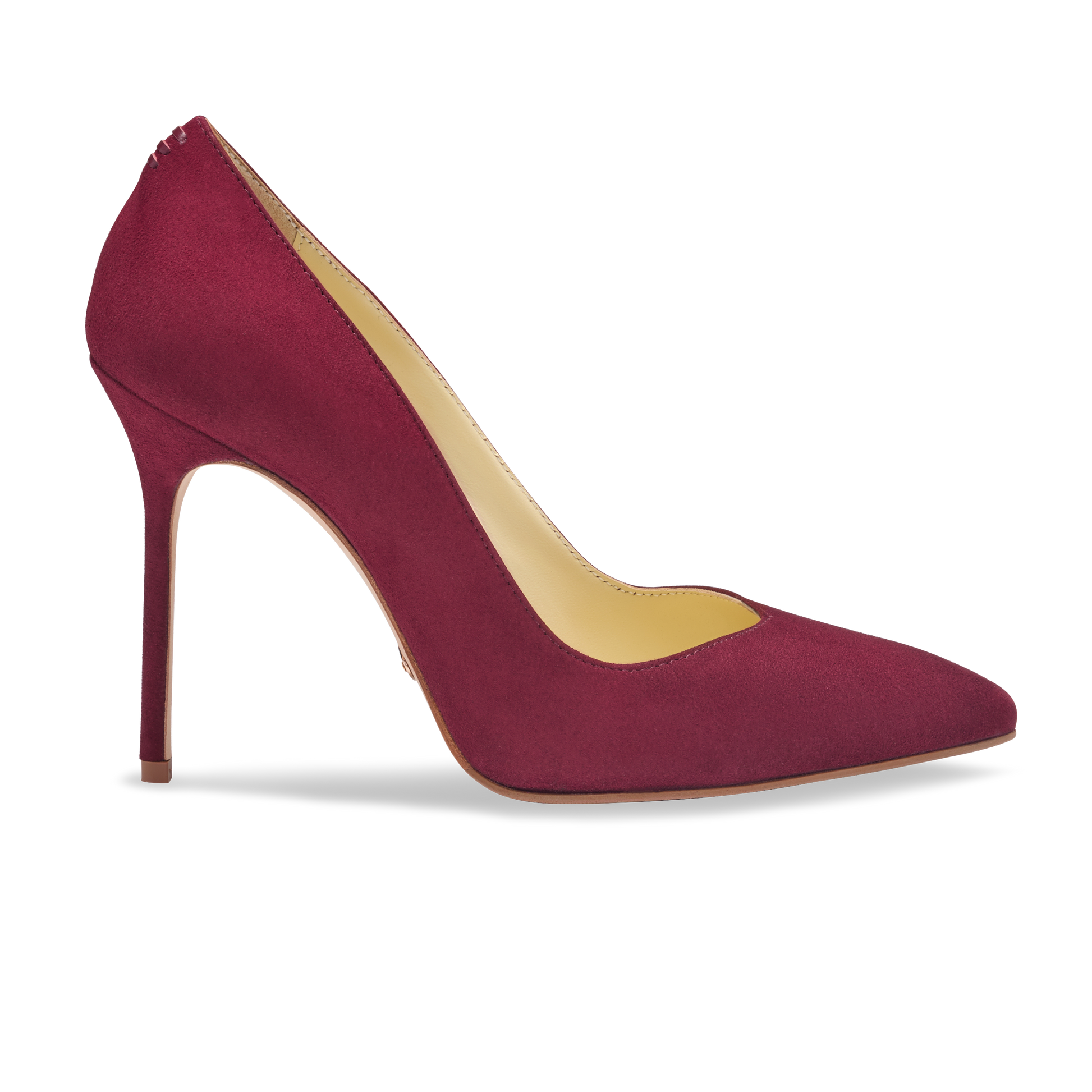 Perfect Pump 100 in Bordeaux Suede