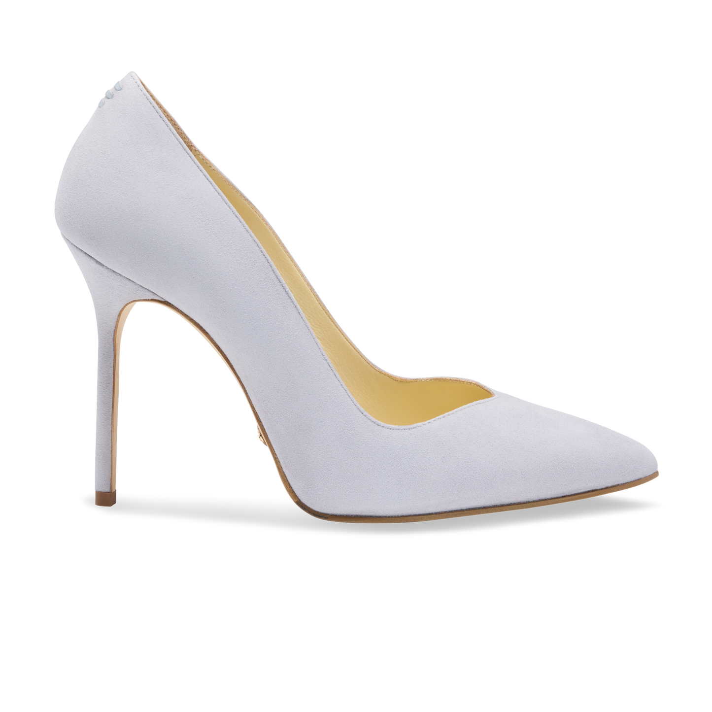 Perfect Pump 100 in Misty Gray Suede