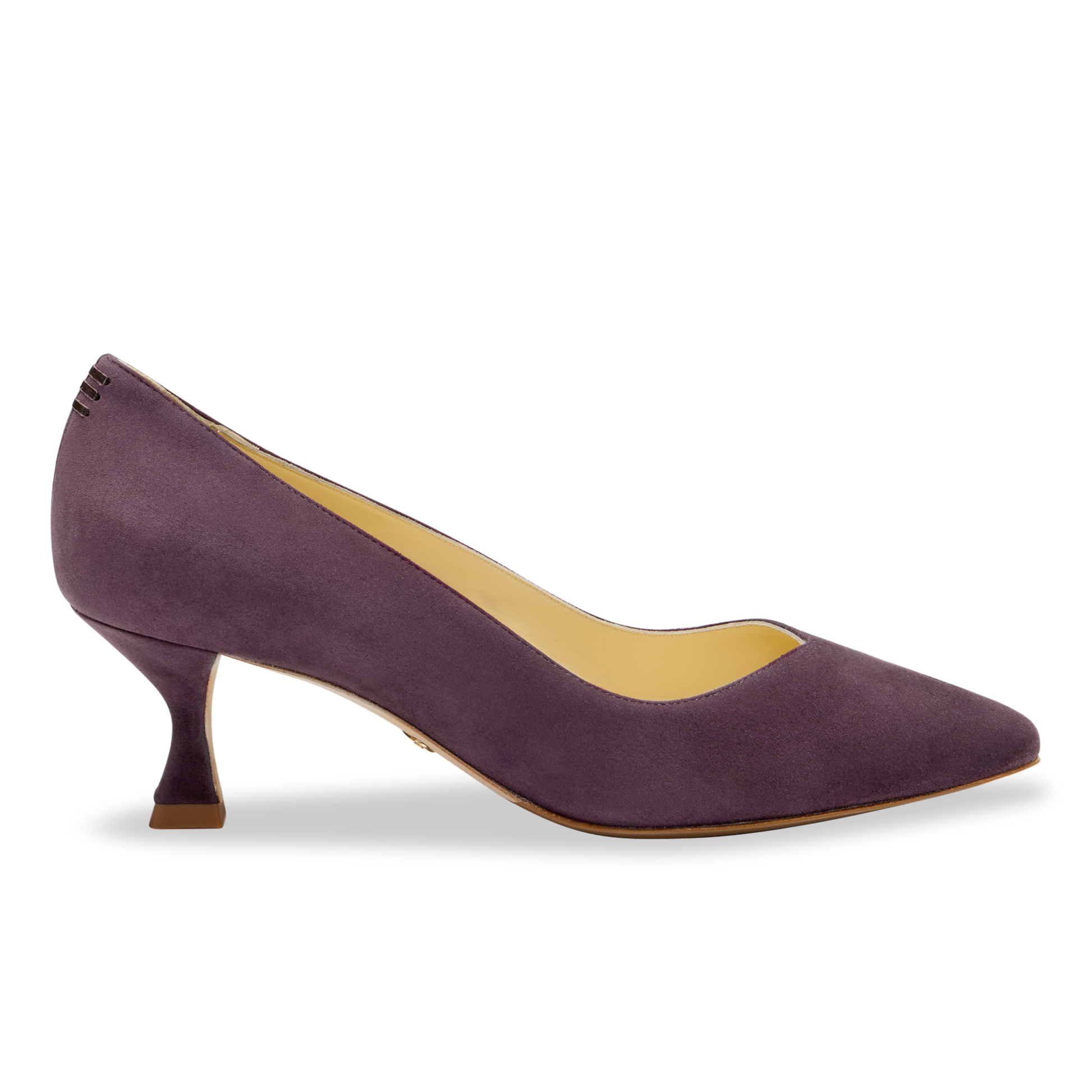 Plum sales kitten heels
