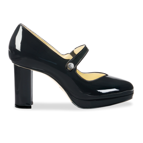 Vintage Women Capezio Leather Mary Jane Black Heeled Tap Shoes Size 7. |  eBay