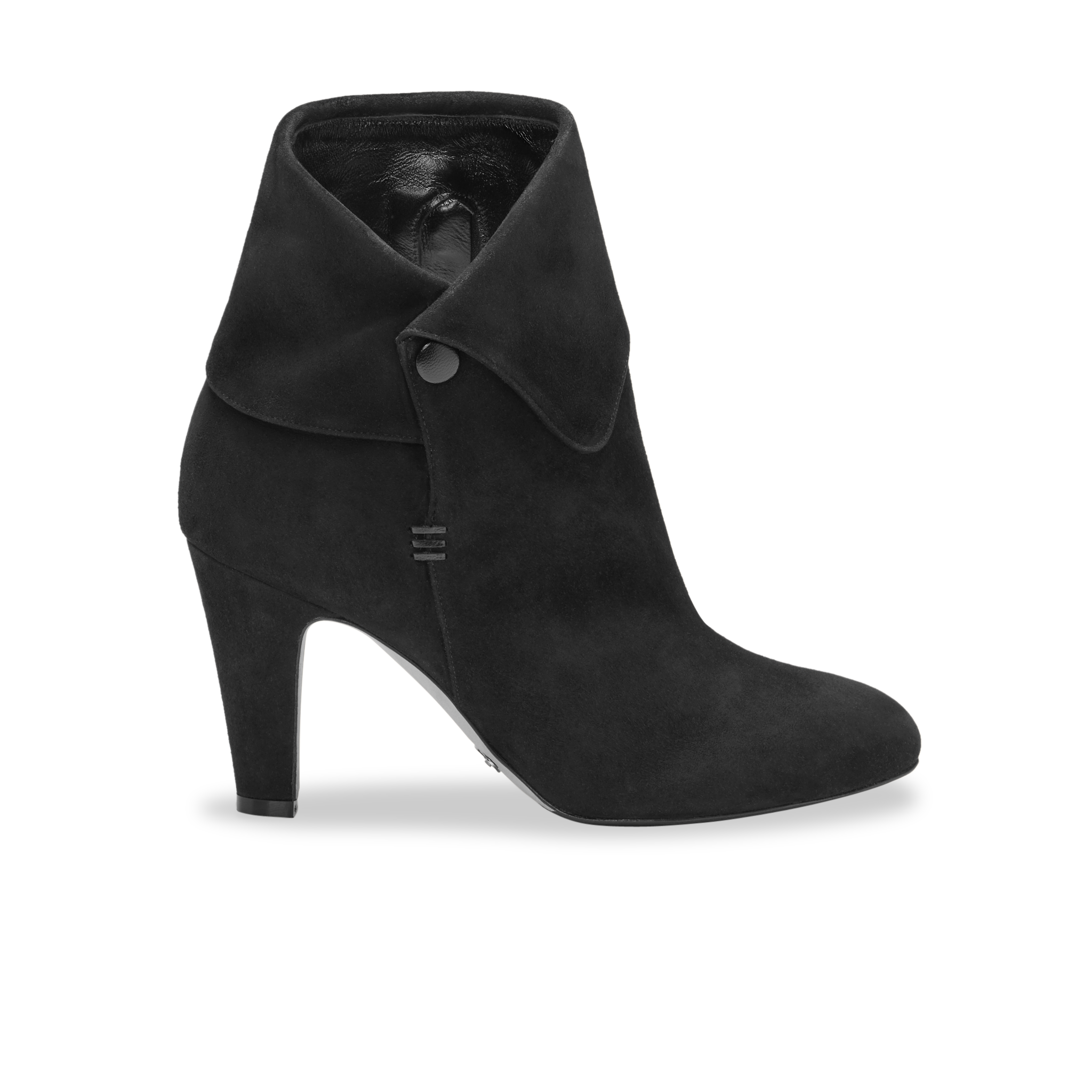 KaLI_store Womens Boots Womens Ankle Boots Side Zipper Ankle Booties  Comfortable Outdoor Shoes Black,6.5 - Walmart.com