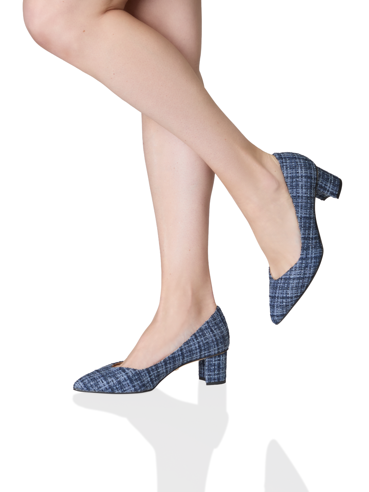 Perfect Emma in Midnight Navy & Metallic Fleck