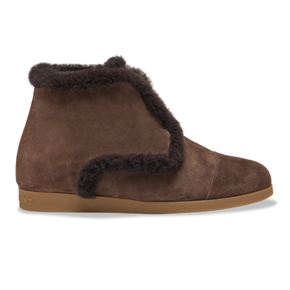 Darcy Sneaker in Deep Espresso Crosta