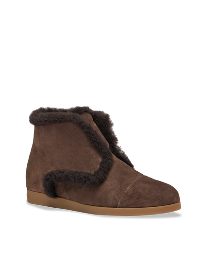 Darcy Sneaker in Deep Espresso Crosta