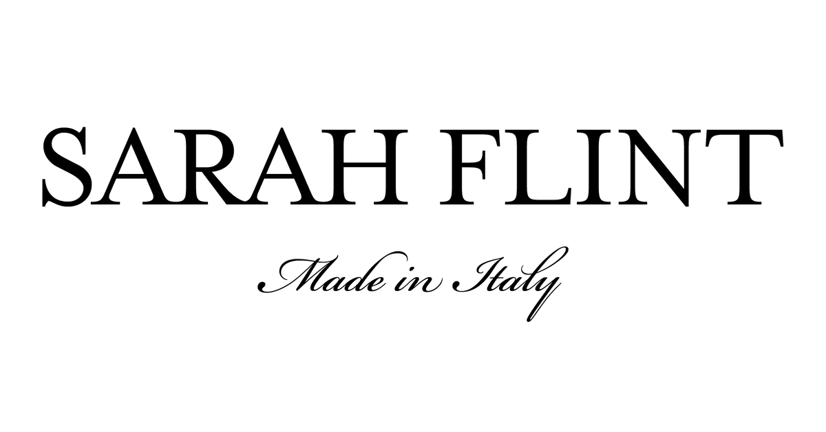 Sarah Flint storefront imagery, brand website preview image