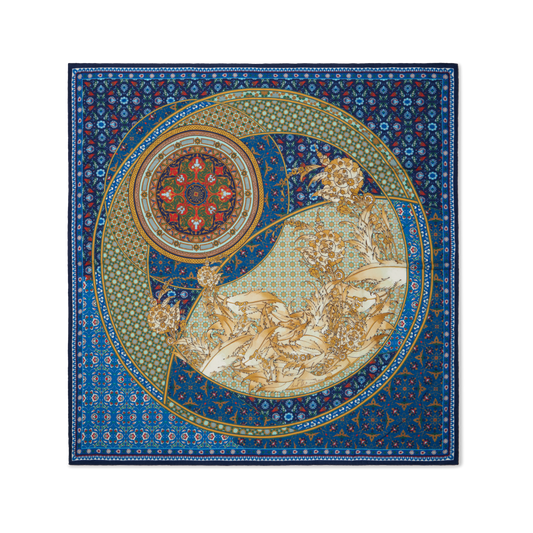 Mosaic Garden Scarf 140