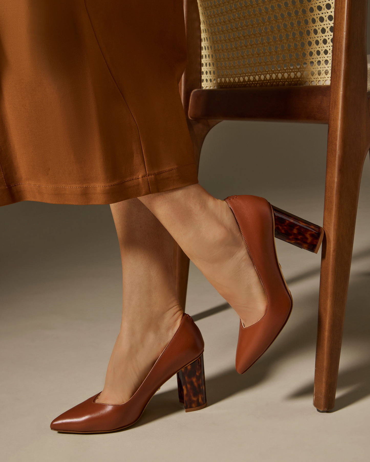 Perfect Emma 85 in Cognac Calf
