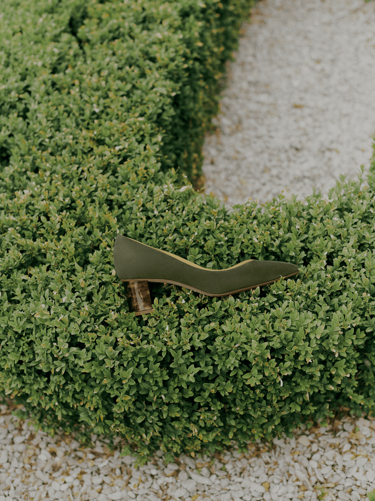 Perfect Emma in Olive Suede