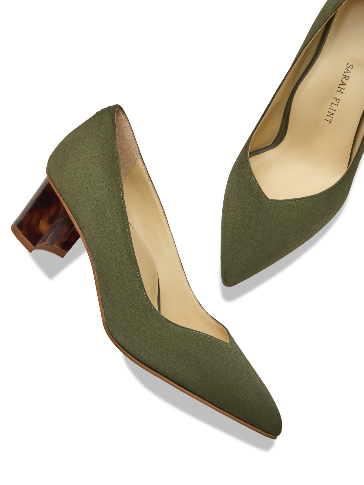 Perfect Emma in Olive Suede