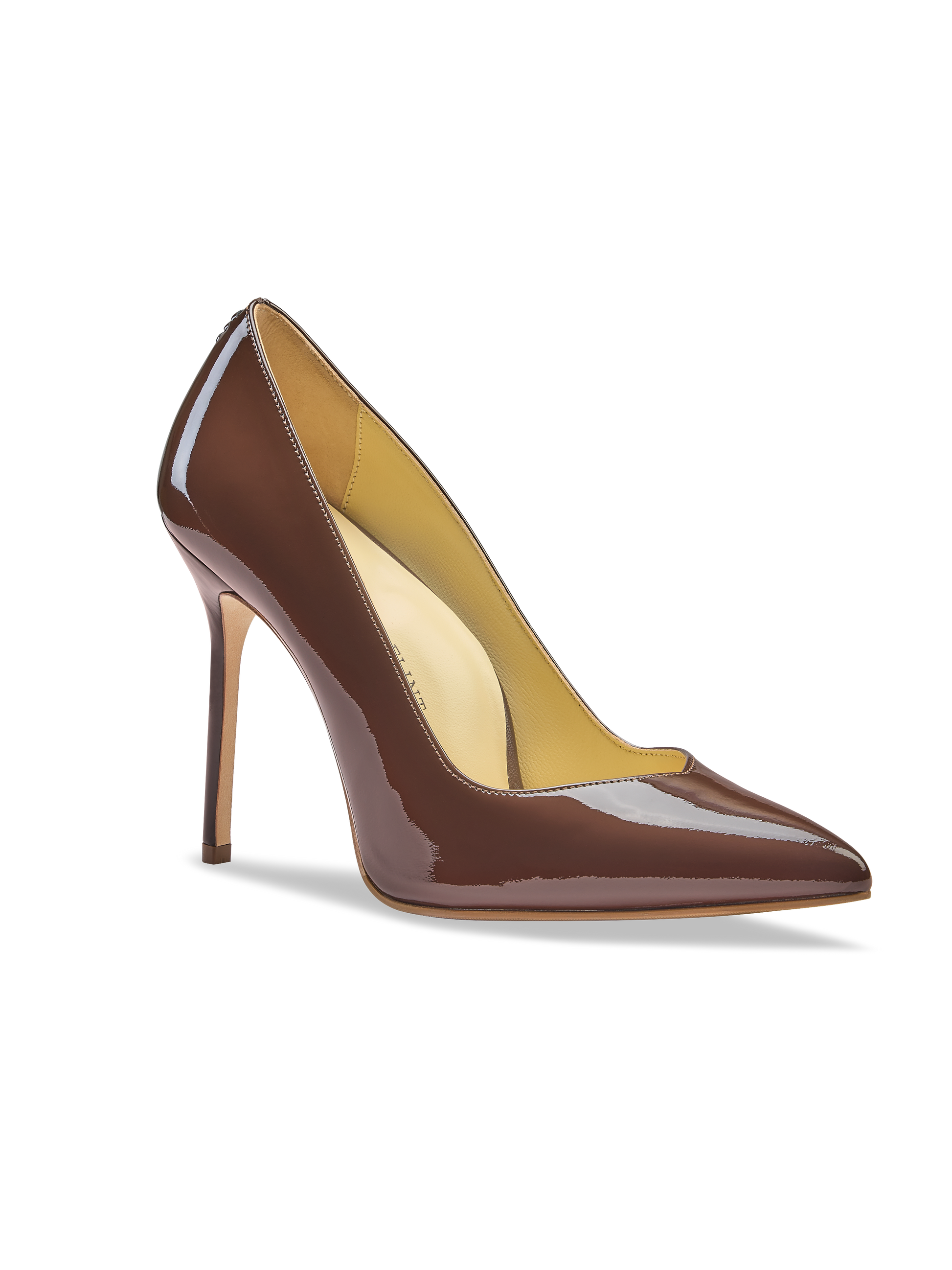 Perfect Pump 100 in Deep Mocha Patent