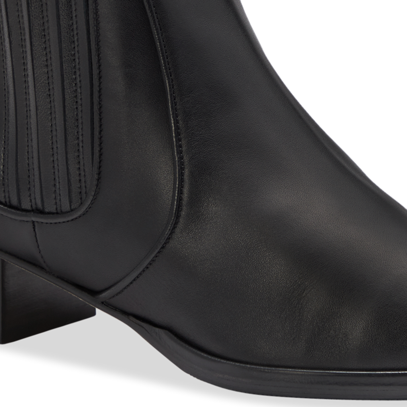 Sarah Flint Perfect Stretch Boot 30 Boots in Water-Resistant Black Suede | Luxury Boots for Women | Handcrafted Designer Shoes Made in Italy
