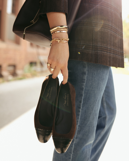 Sarah Flint x Mary Orton Perfect Cap Toe Flat