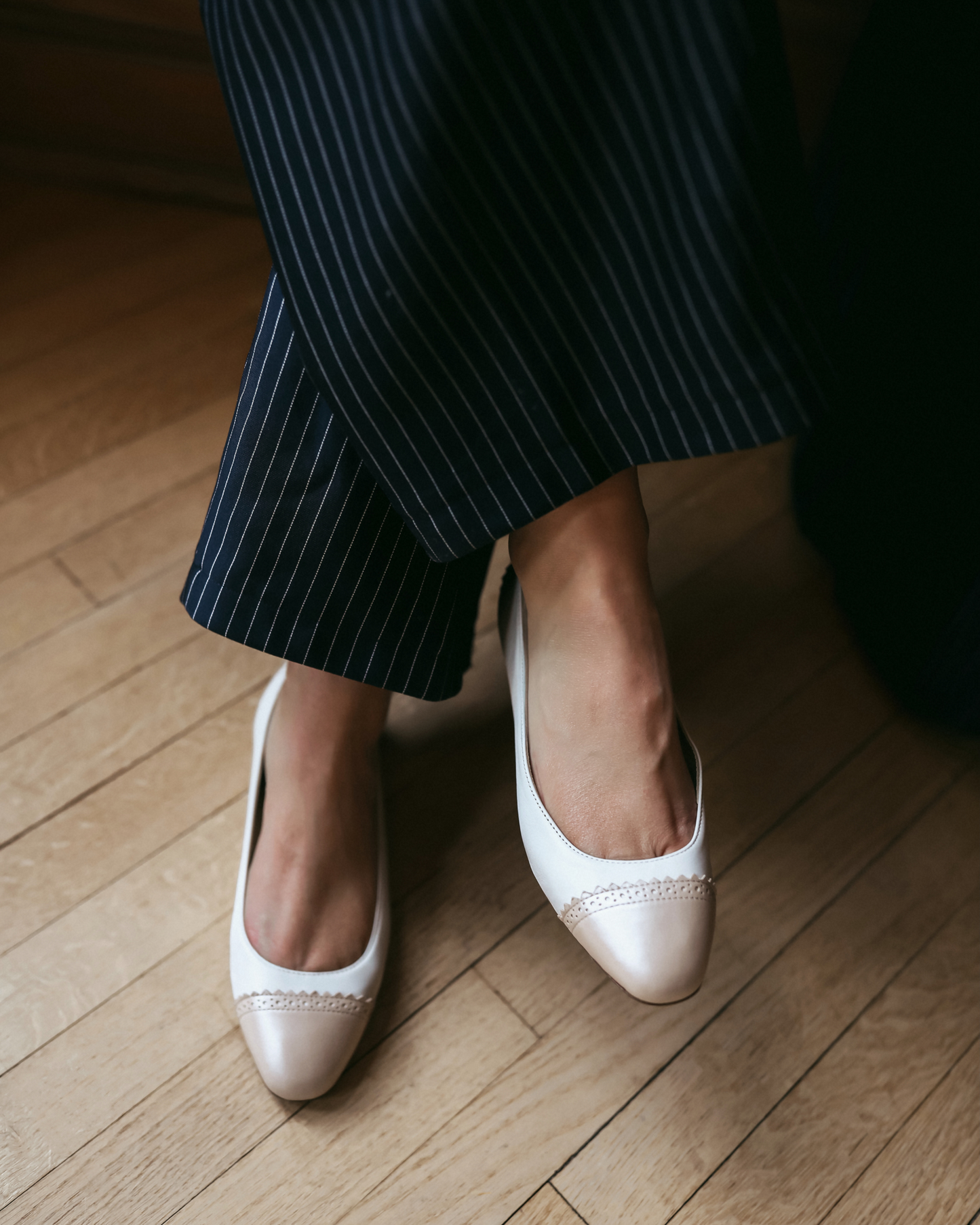 Sarah Flint x Mary Orton Perfect Cap Toe Flat