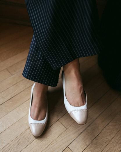 Sarah Flint x Mary Orton Perfect Cap Toe Flat
