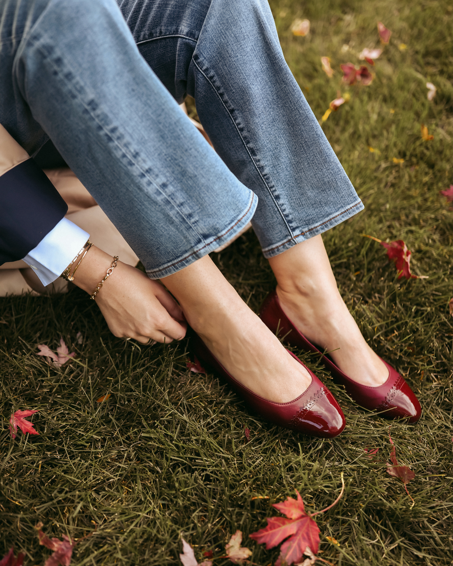 Sarah Flint x Mary Orton Perfect Cap Toe Flat