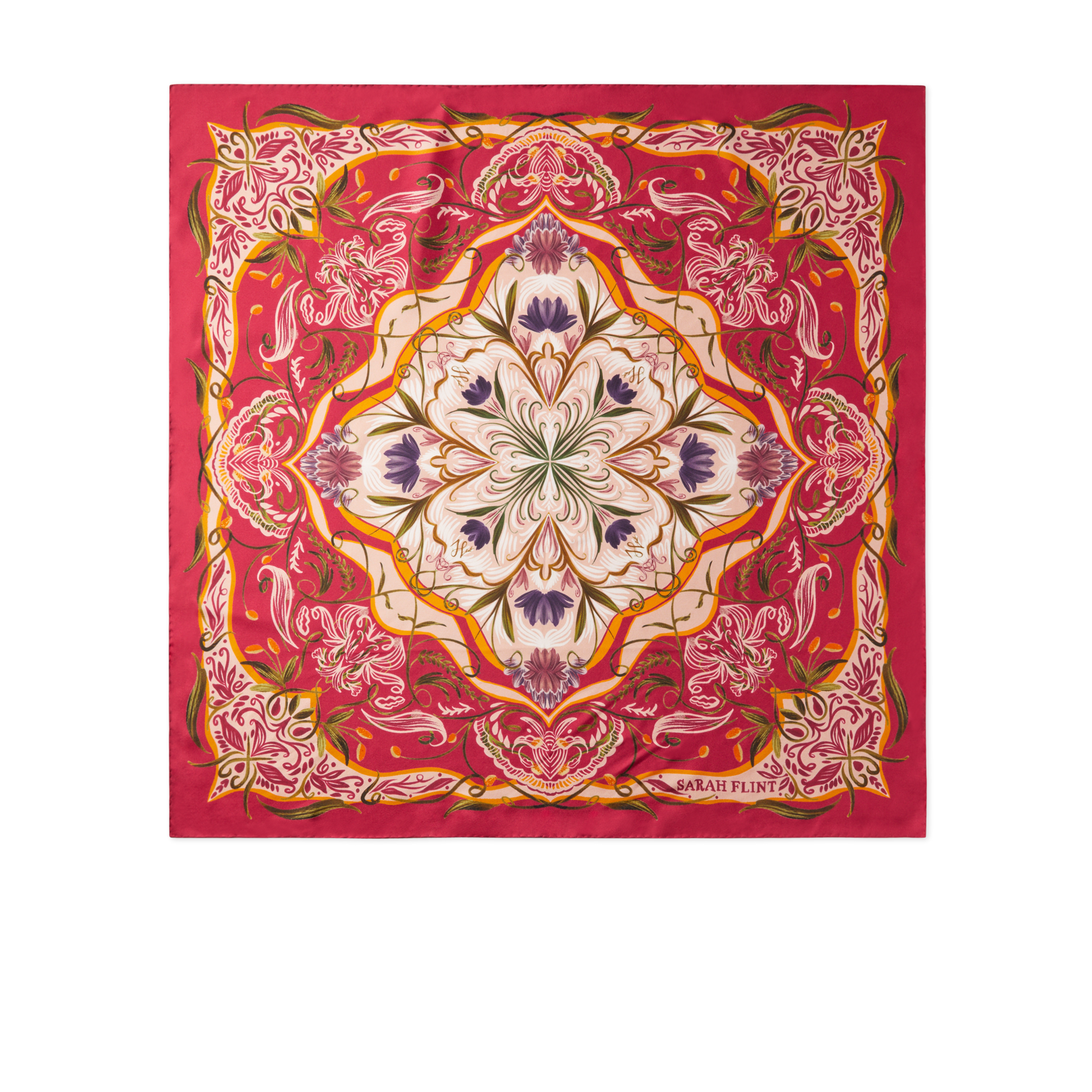 Garnet Red {Gossamer Silk Fabric} – Silk & Willow