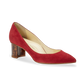 50mm Italian Made Pointed Toe Perfect Emma Pump in Merlot Suede