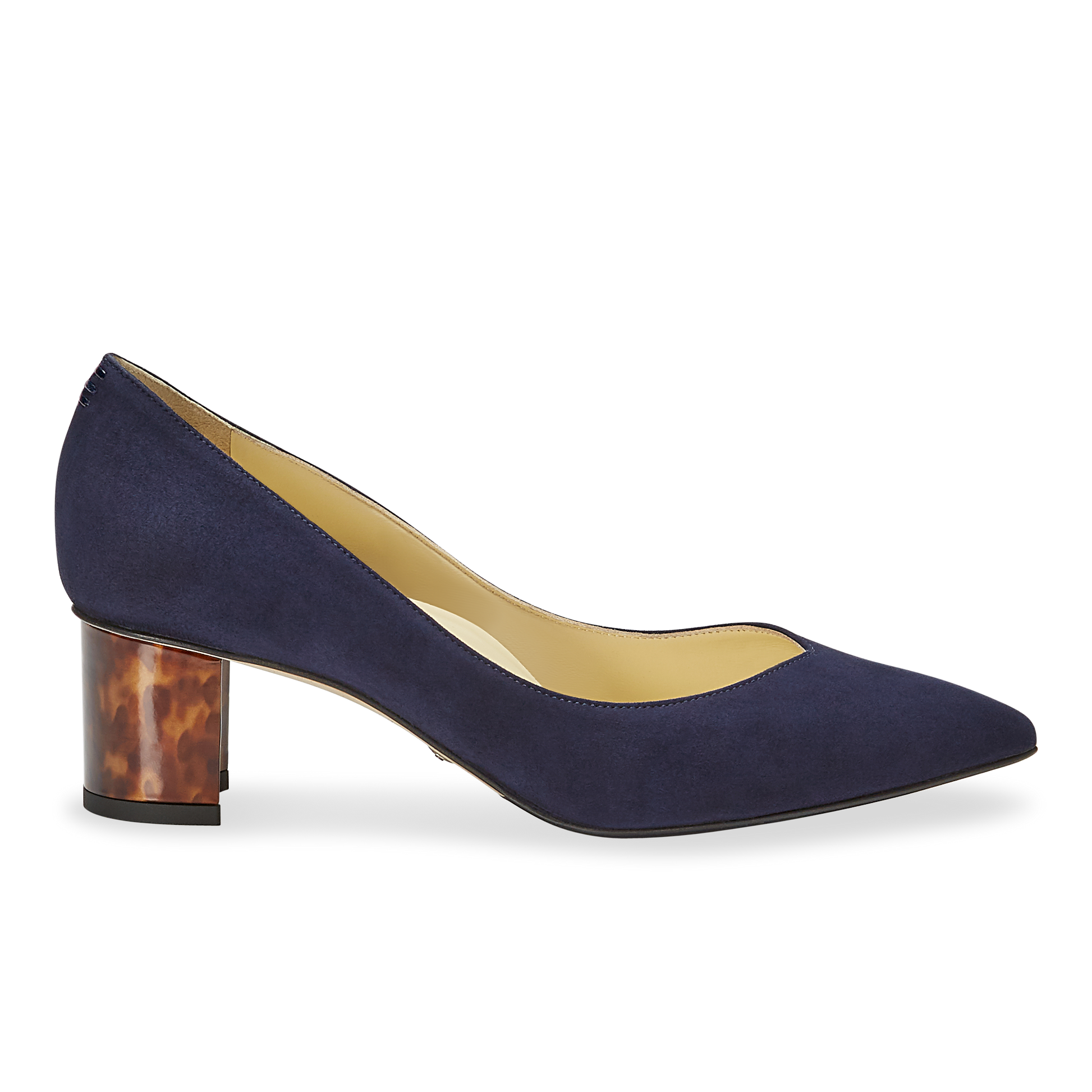 Comfortable navy sales blue pumps